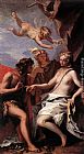Sebastiano Ricci Canvas Paintings - Bacchus and Ariadne